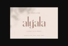 Algala Font Algala Font Poster 1