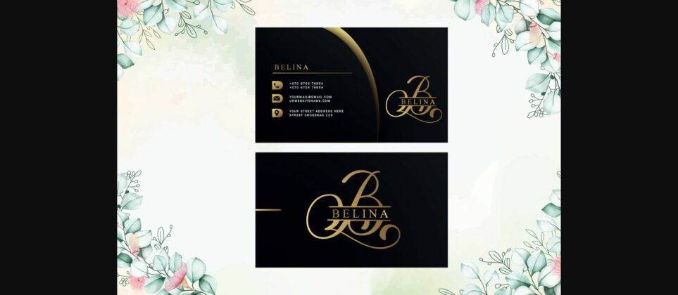 Alindra Monogram Font Poster 5