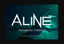 Aline Font Poster 1