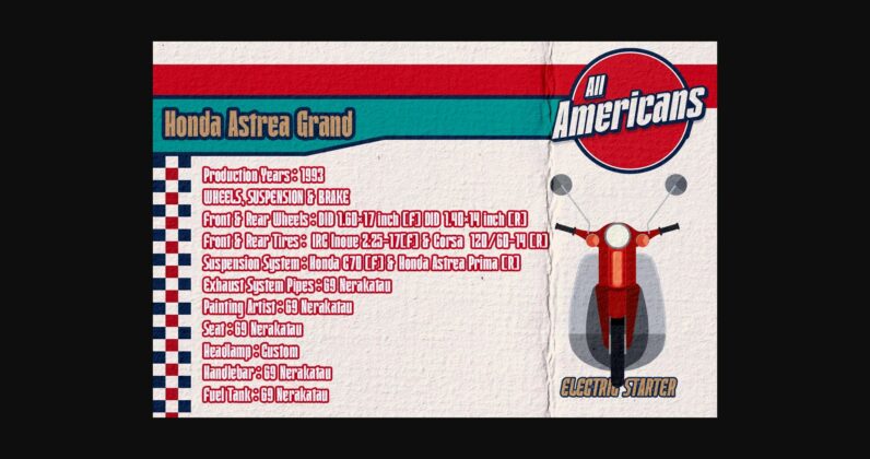 All Americans Font Poster 6