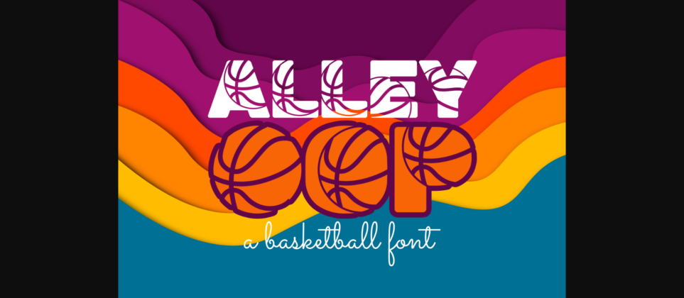 Alley Oop Font Poster 1