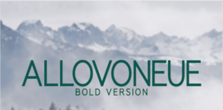 Allovoneue Bold Font
