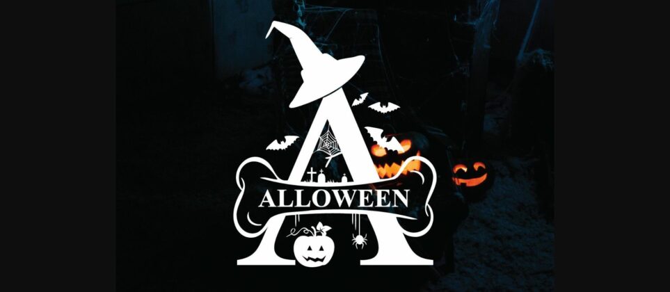 Alloween Font Poster 3