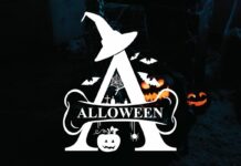 Alloween Font Poster 1