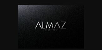 Almaz Font Poster 1