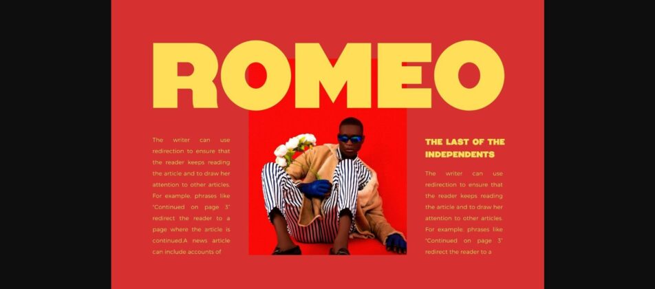 Almost Textual Font Poster 5