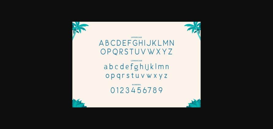 Alochovey Font Poster 2