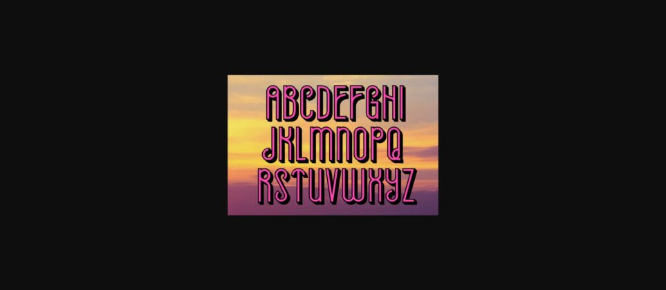 Already Font Poster 4
