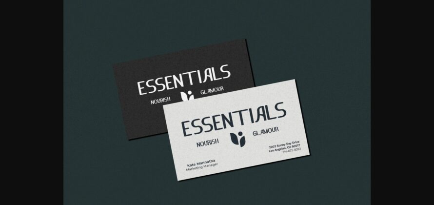 Alssential Font Poster 8