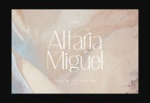 Altaria Miguel Font Poster 1