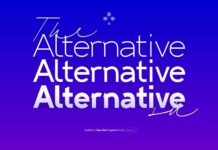 Alternative SH Font Poster 1