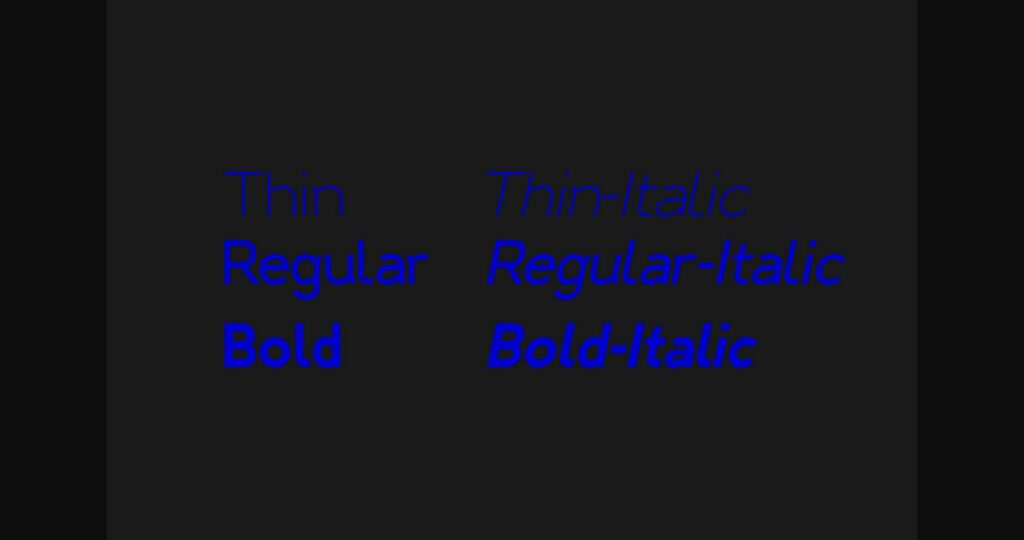 Alternative SH Font Poster 4