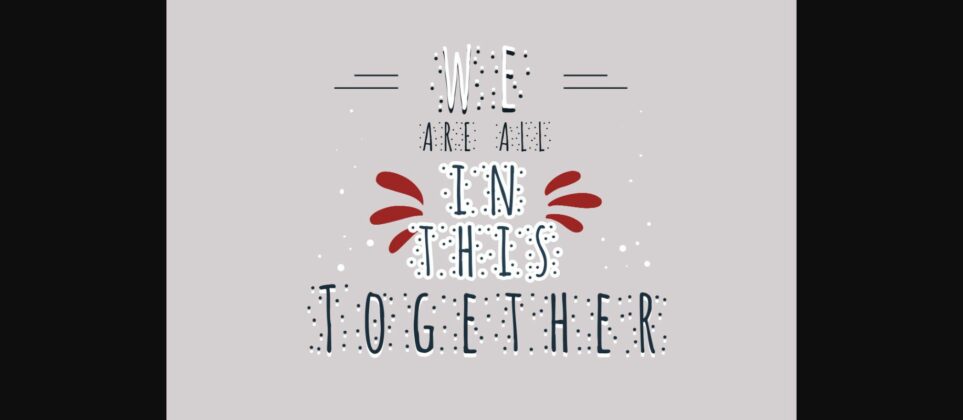 Altisimo Snow Font Poster 4