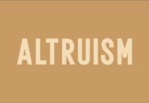 Altruism Font Poster 1