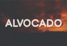 Alvocado Font Alvocado Font Poster 1