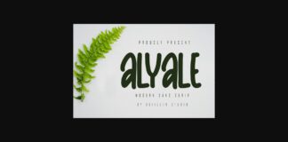 Alyale Font Poster 1