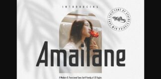 Amailane Font Poster 1