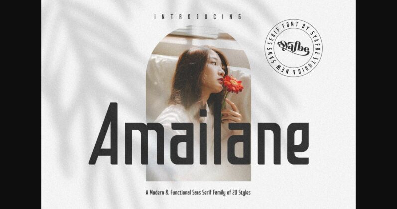 Amailane Font Poster 1