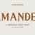 Amandez Font