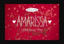 Amarissa Font Poster 1