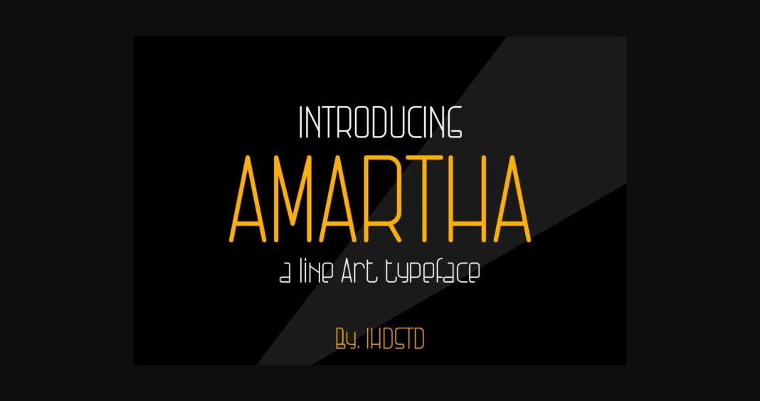 Amartha Font Poster 3