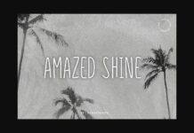 Amazed Shine Font Poster 1