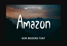 Amazon Font Poster 1