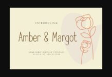Amber & Margot Font Poster 1