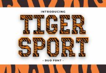 Tiger Sport  Font Poster 1