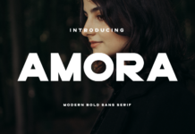 Amora Font Poster 1