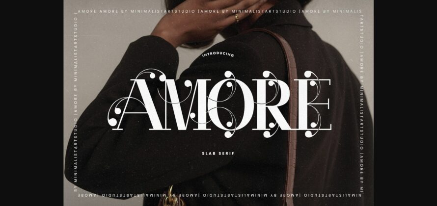 Amore Font Poster 3