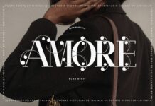 Amore Font Poster 1