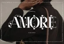 Amore Font Amore Font Poster 1