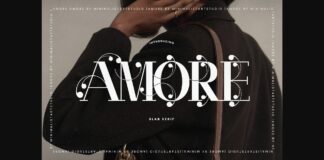 Amore Font Poster 1