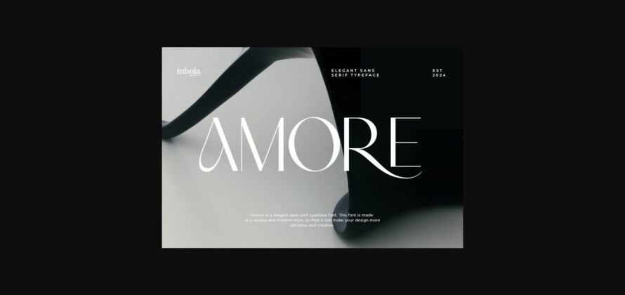 Amore Font Poster 3