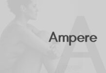 Ampere Font Poster 1