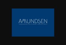 Amundsen Font Poster 1