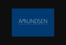 Amundsen Font Poster 1