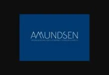 Amundsen Font Poster 1