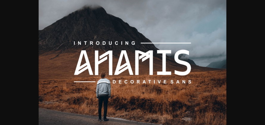 Anamis Font Poster 3