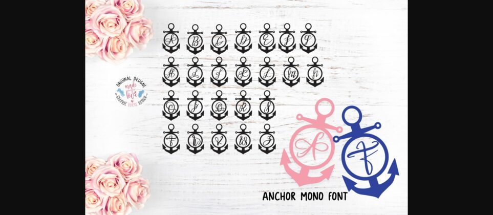 Anchor Font Poster 3