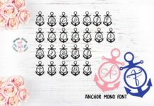 Anchor Font Poster 1