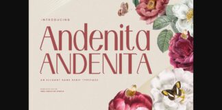 Andenita Font Poster 1