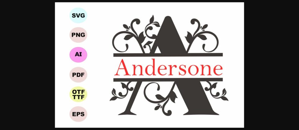 Andersone Font Poster 3
