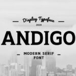 Andigo Fonts