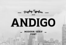 Andigo Fonts