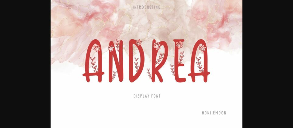 Andrea Font Poster 1