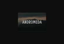 Andromeda Font Poster 1
