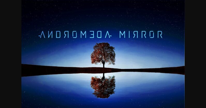 Andromeda Mirror Font Poster 1