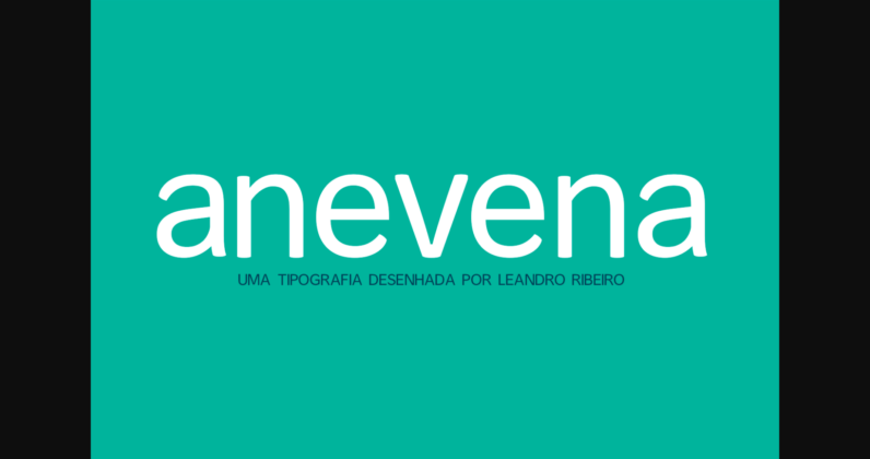 Anevena Font Poster 3